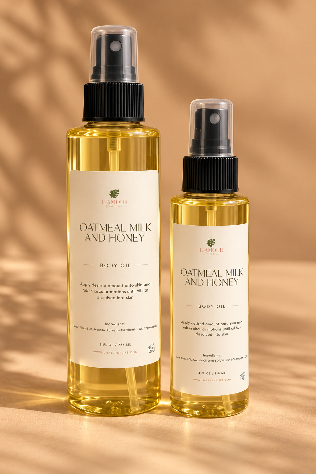 Oatmeal Milk and Honey Body Oil